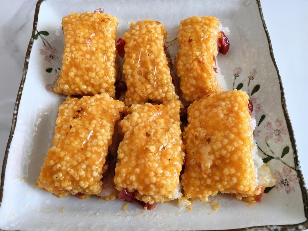 模仿西贝黄米凉糕～蓉儿