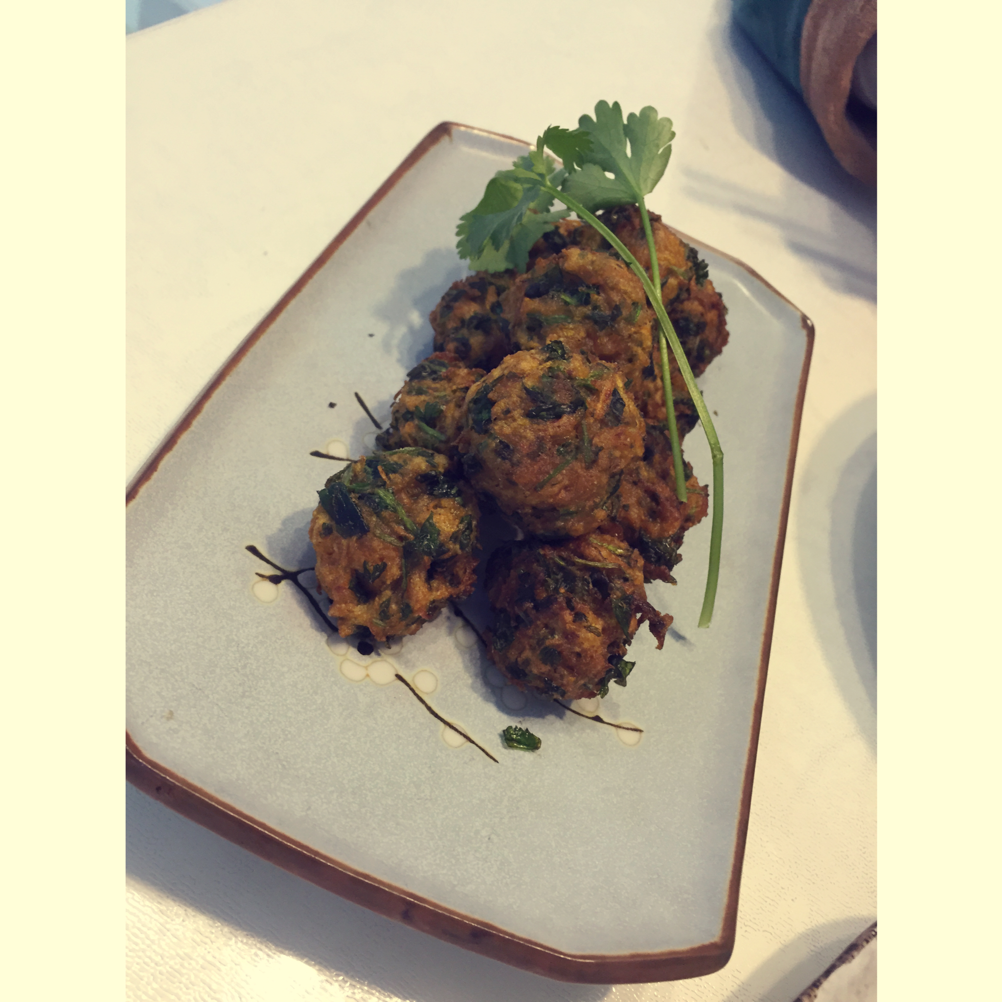 胡萝卜香菜素丸子