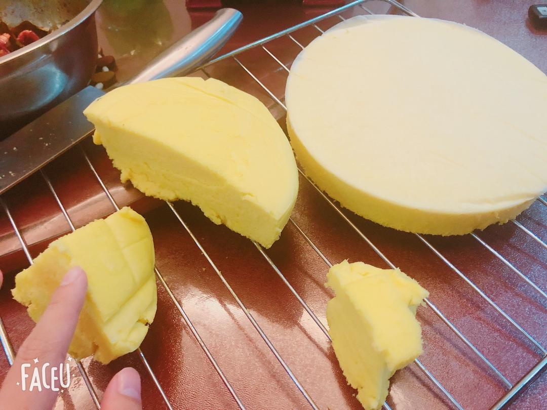 消耗淡奶油之淡奶油版轻乳酪蛋糕