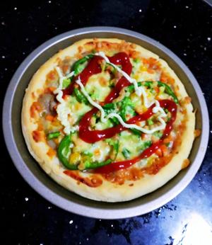 【芝士披萨】营养美味.做法简单.比外面买的还好吃的做法 步骤11