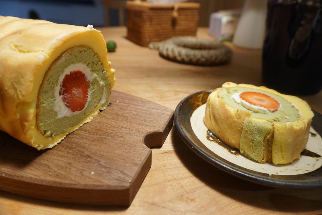 春天色 虎皮蛋糕卷.戚风蛋糕卷 by pink-rabbit