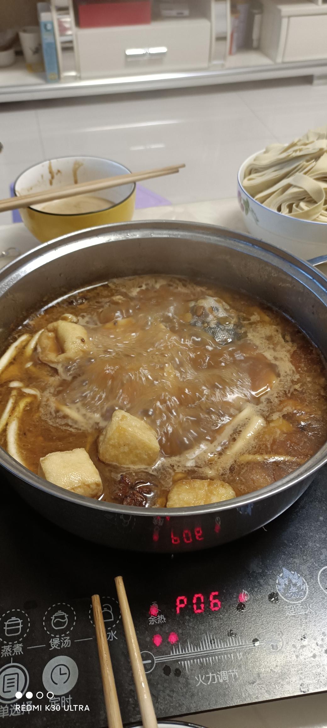 家庭版火锅鸡涮锅