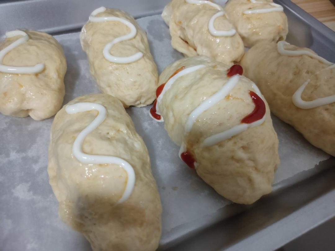 香葱火腿肉松面包