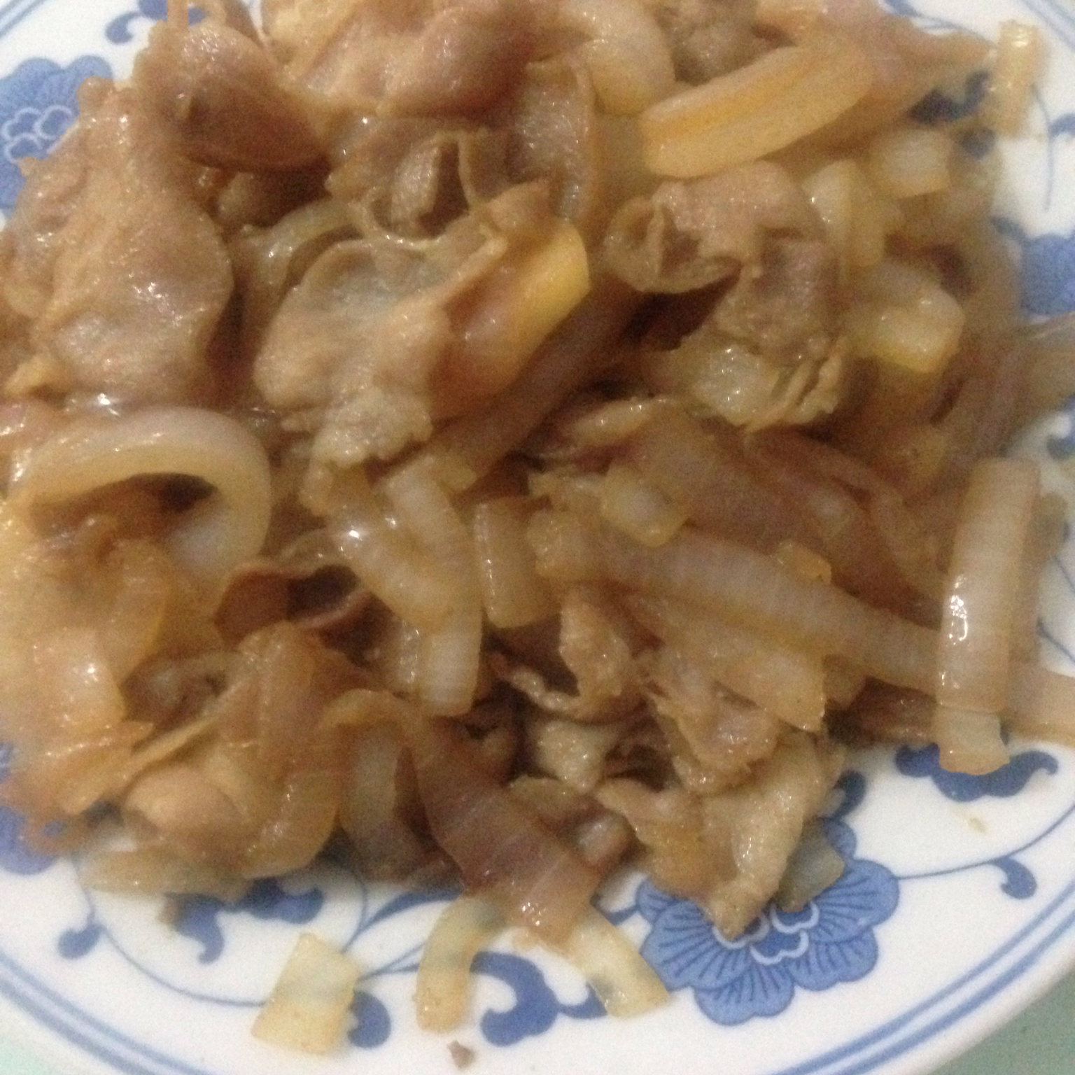 洋葱孜然羊肉片