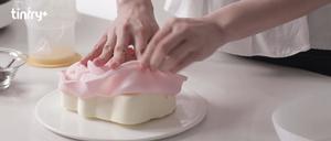 《Tinrry+》超顺滑奶香浓郁的Kitty酸奶芝士慕斯蛋糕的做法 步骤17