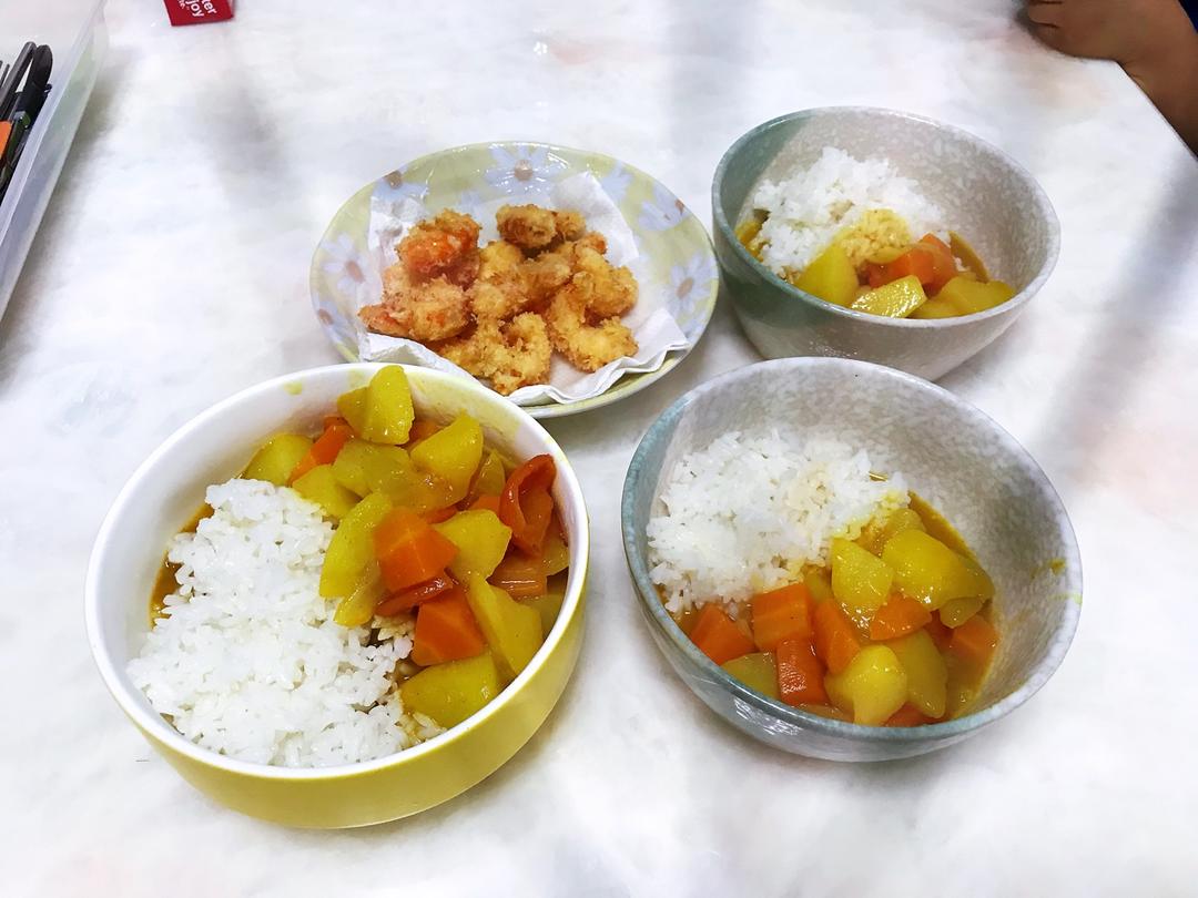 面包糠炸虾
