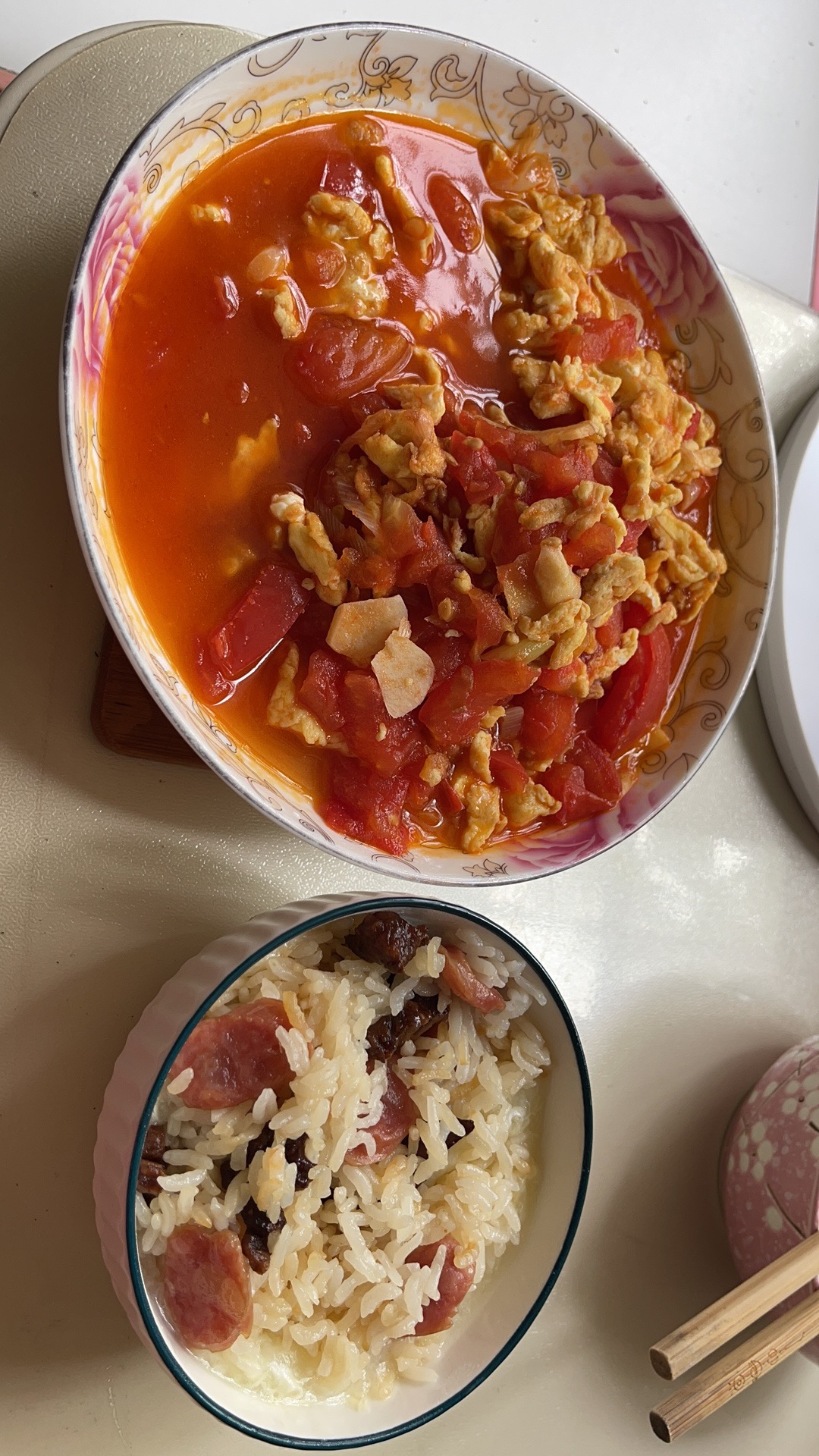 午餐晚餐家常菜浓郁西红柿炒鸡蛋🍅番茄炒蛋