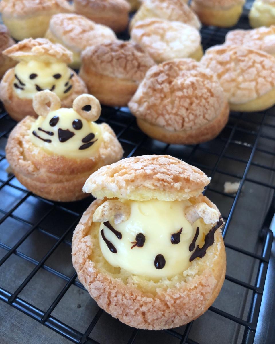 十分美味的酥皮泡芙