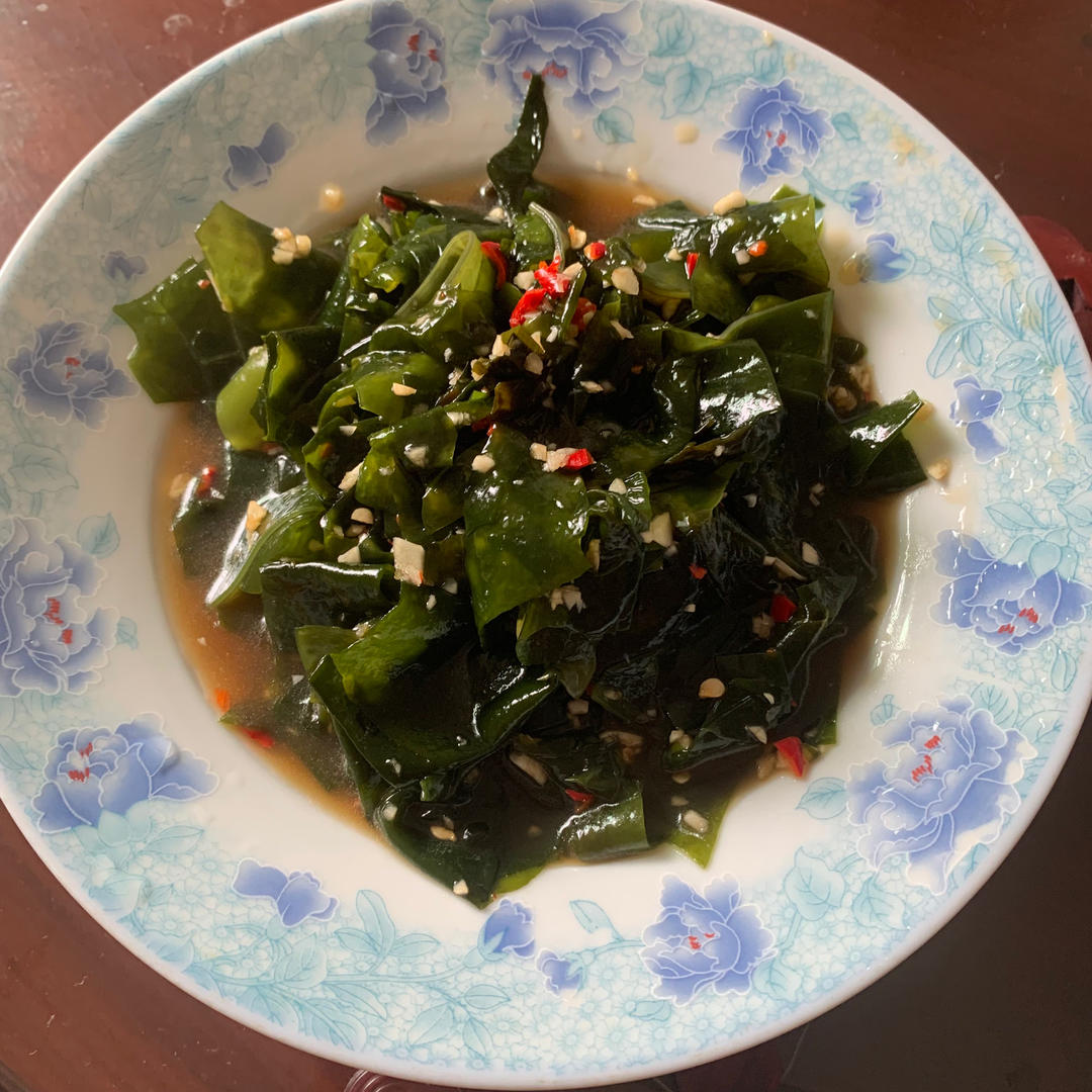0脂肪凉拌裙带菜