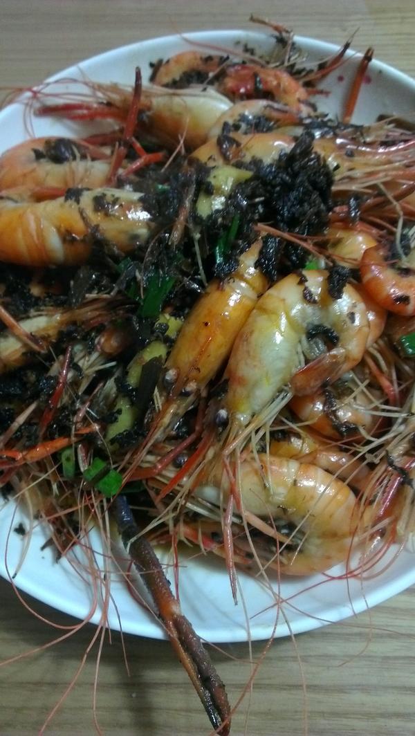 梅干菜烧虾