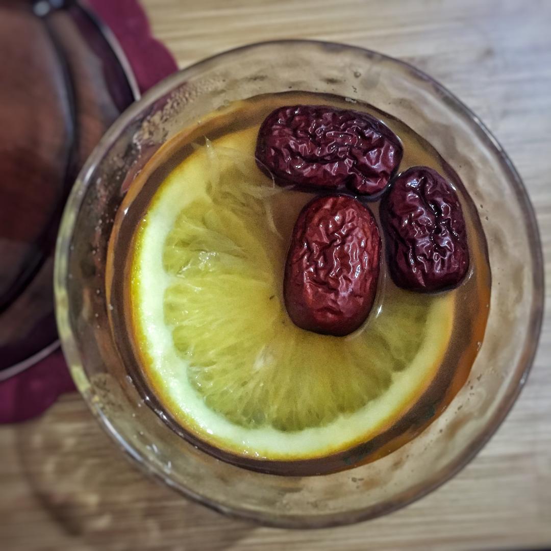 香橙红枣茶