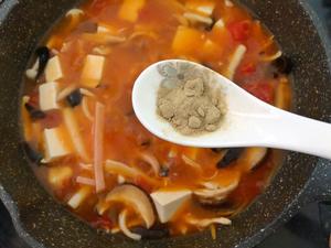 开胃又解馋的番茄酸辣汤🔥好吃又鲜美的做法 步骤8