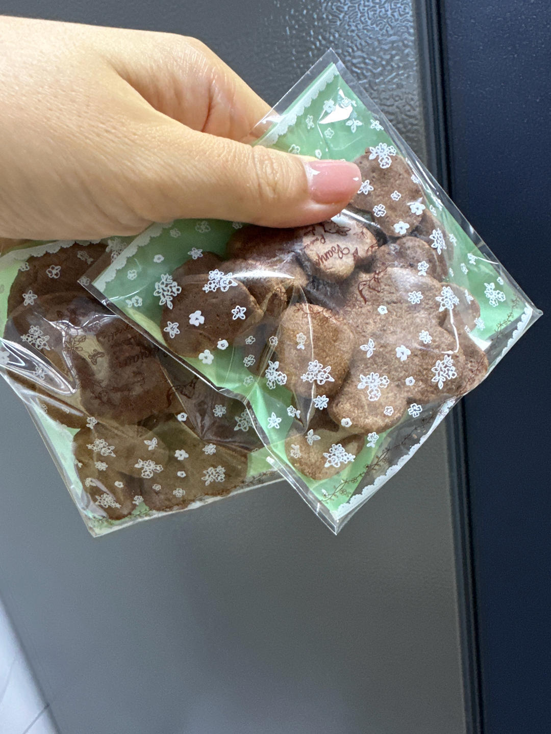 超可爱的可可曲奇饼干