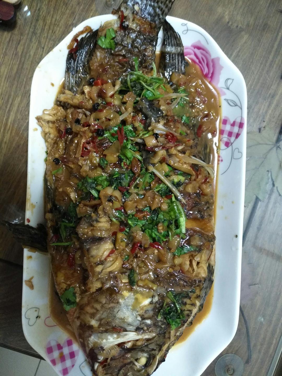 红烧罗非鱼