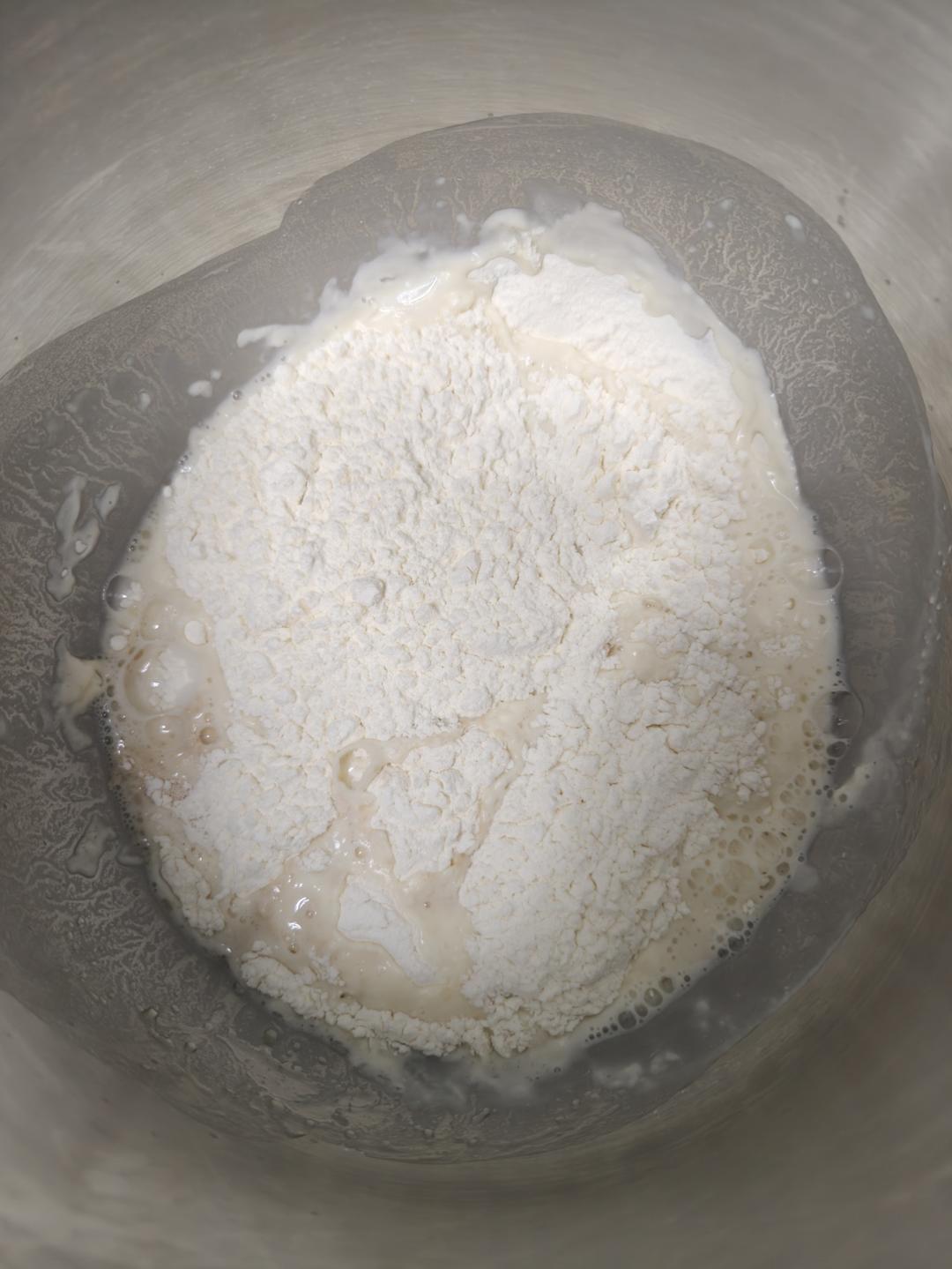 纯奶手撕吐司的做法 步骤1