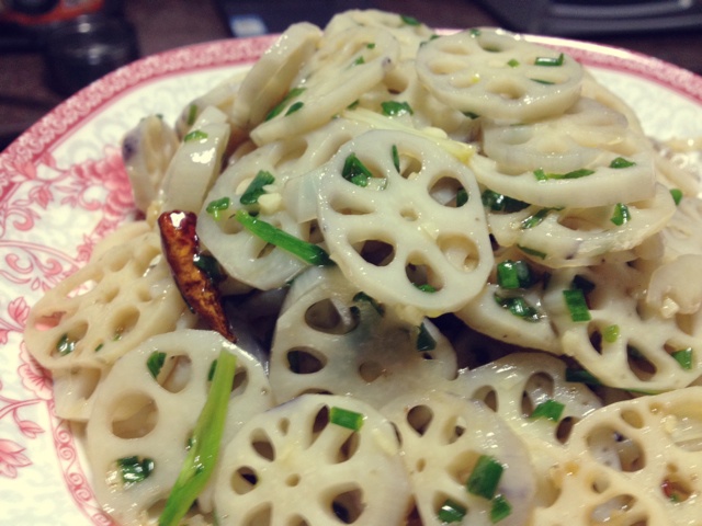 凉拌藕片