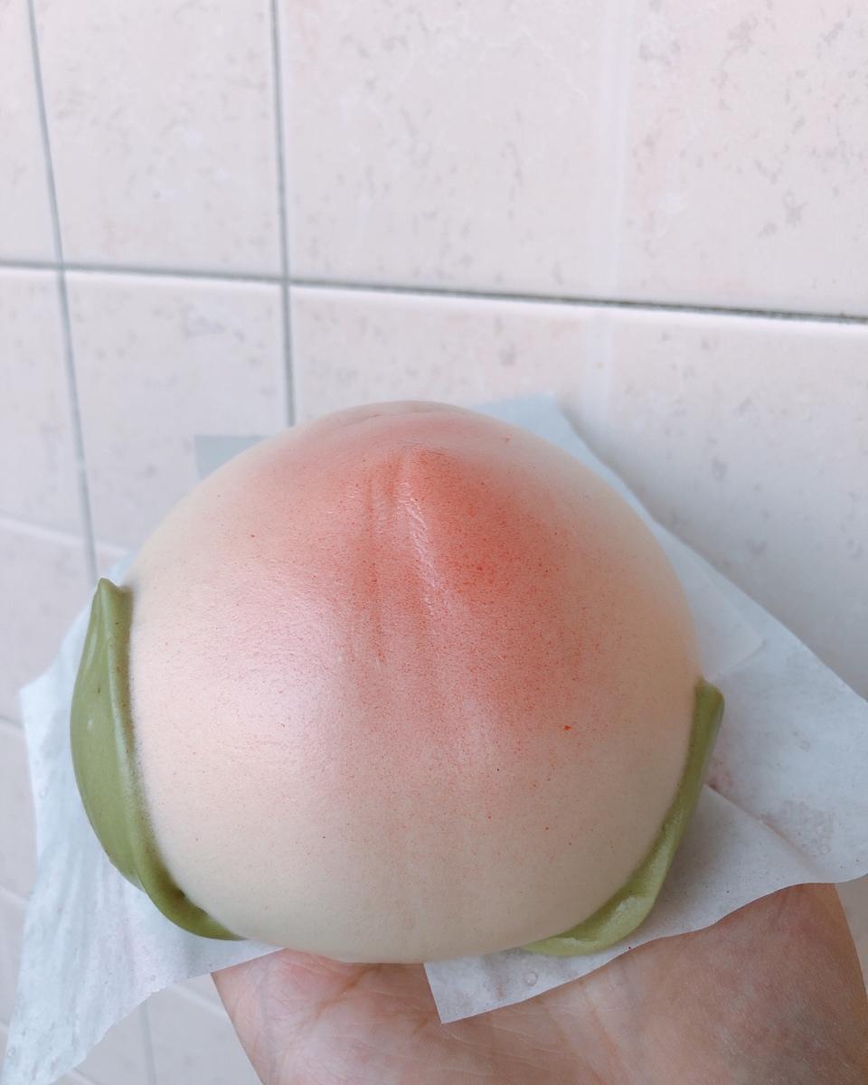 🍑新年必学的仙桃造型馒头