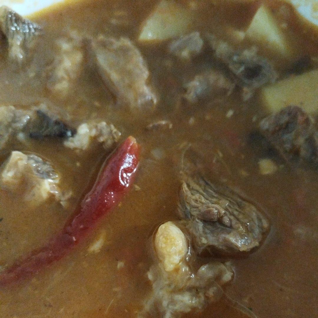 番茄土豆炖牛腩（高压锅版）