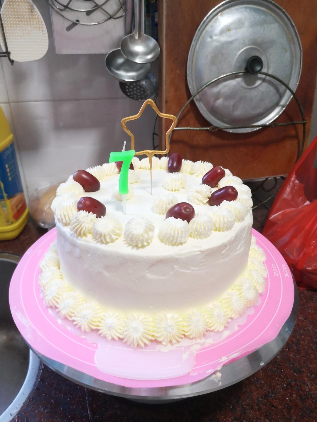 淡奶油抹面视频