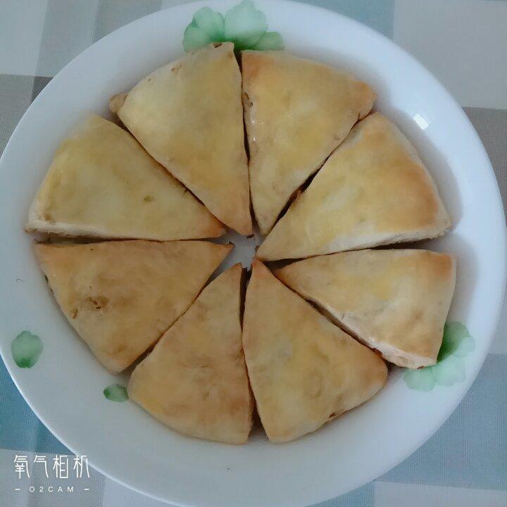 咸蛋黄肉松司康