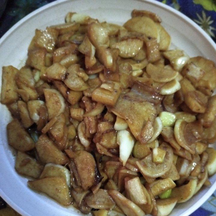 家常油焖茭白