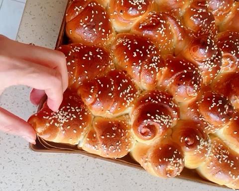 纯奶手撕吐司的做法 步骤1