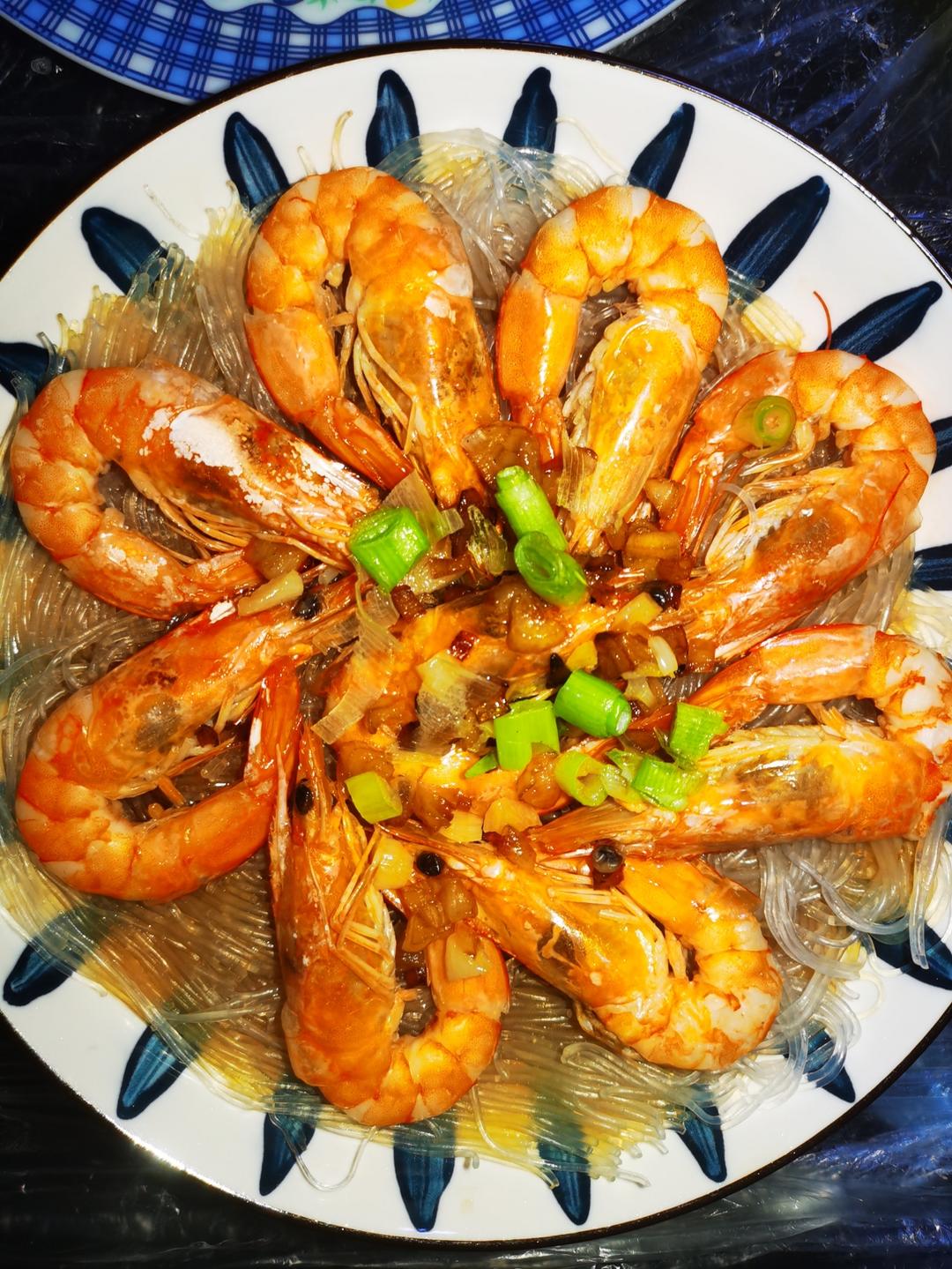 蒜蓉粉丝蒸大虾
