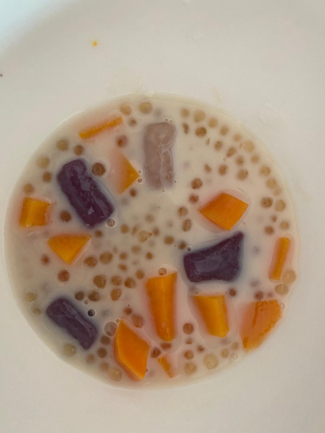 番薯芋圆西米露的做法