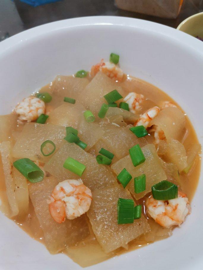 虾仁烧冬瓜「低脂又下饭」