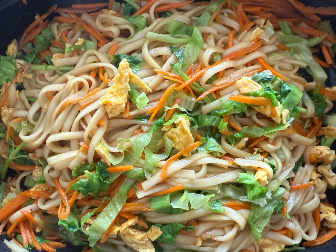 办公室炒面的做法