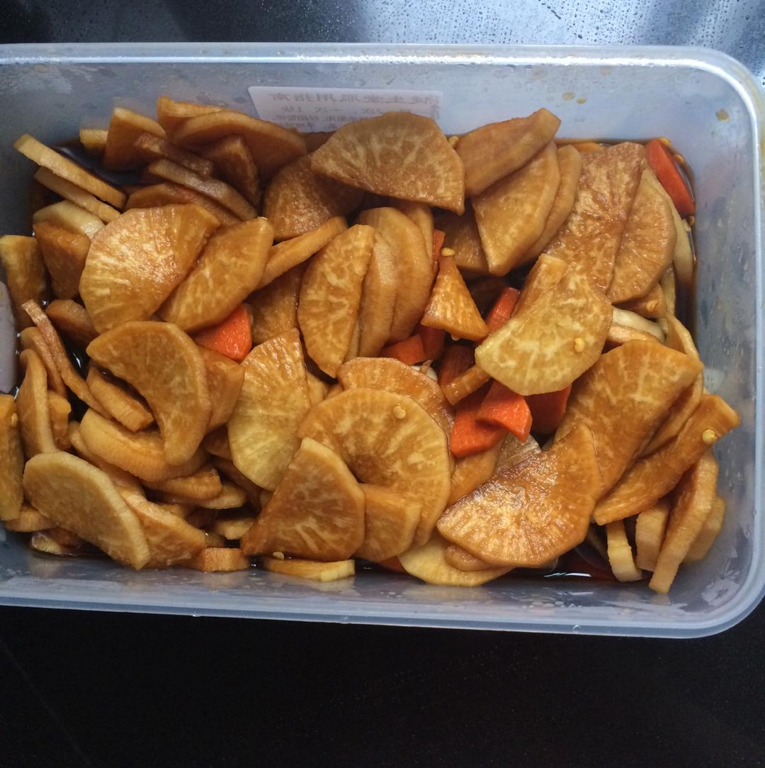 盛夏时节的消暑小菜【酱萝卜】