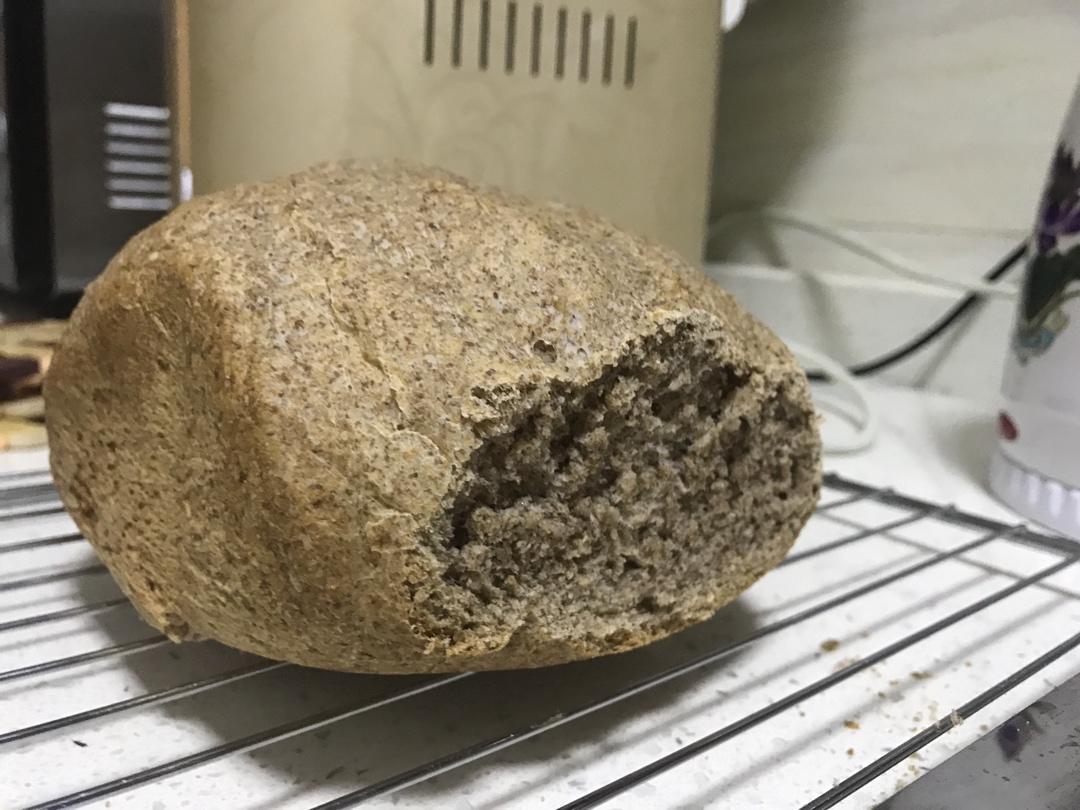 基础全麦吐司（面包机版）丨健康·烘焙