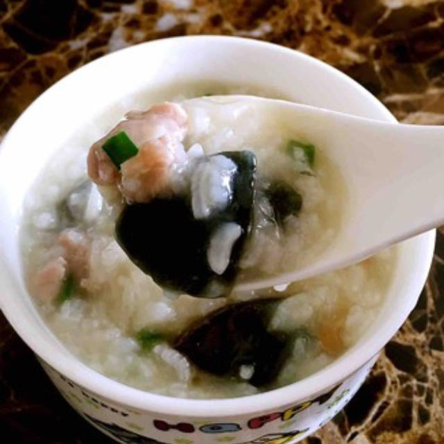 皮蛋瘦肉粥