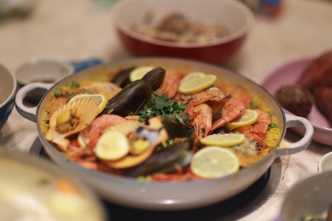 【曼食慢语】Seafood Paella 西班牙海鲜饭