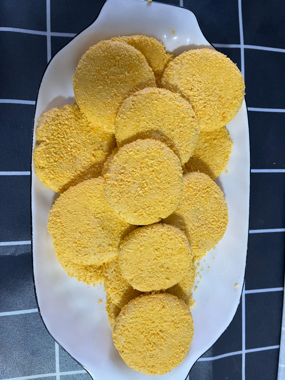 不会变形的南瓜饼