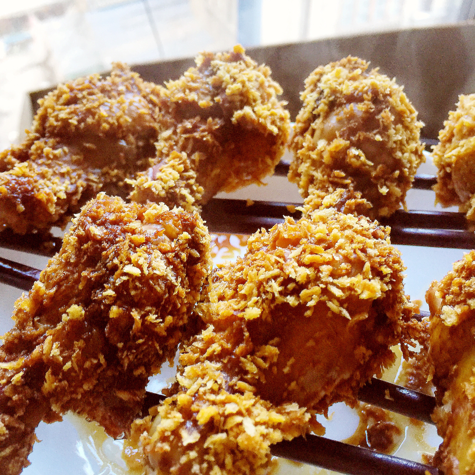 无油无烟微波炉版炸鸡翅（无难度懒人超快手菜）