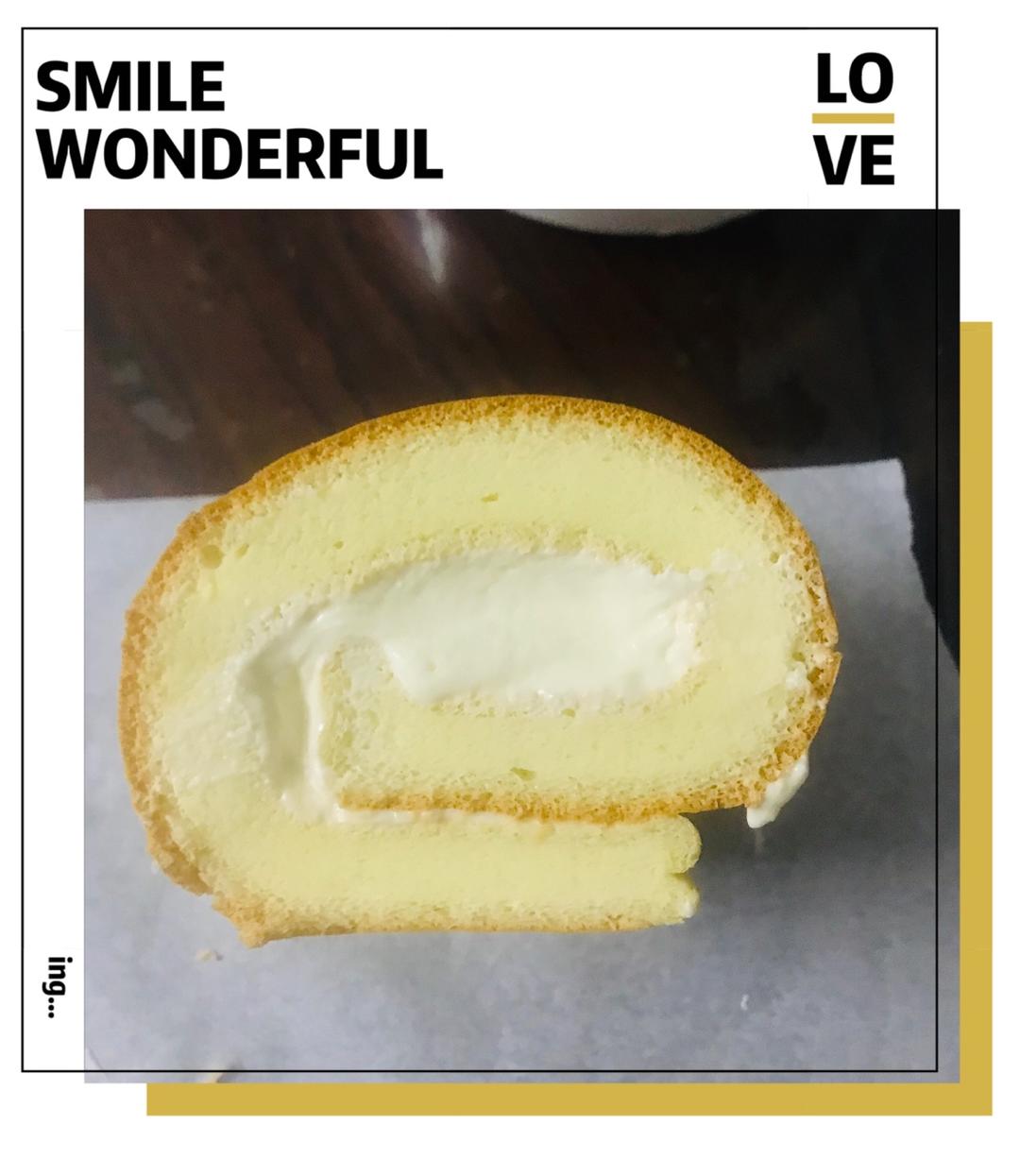 原味蛋糕卷(后蛋法)