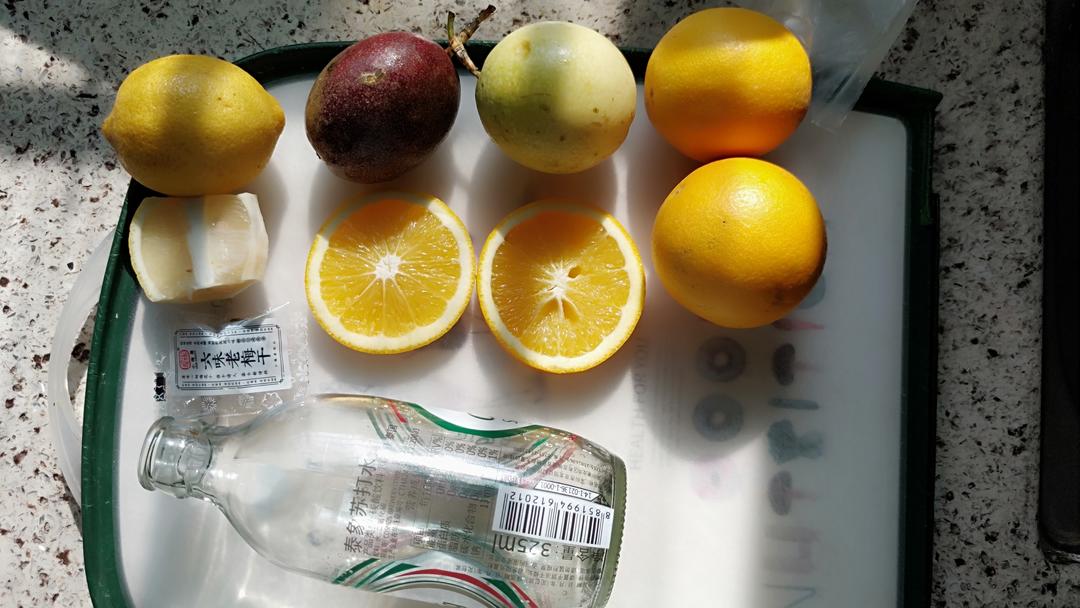 不一般的-话梅柠檬百香果橙汁 维C爆表！的做法