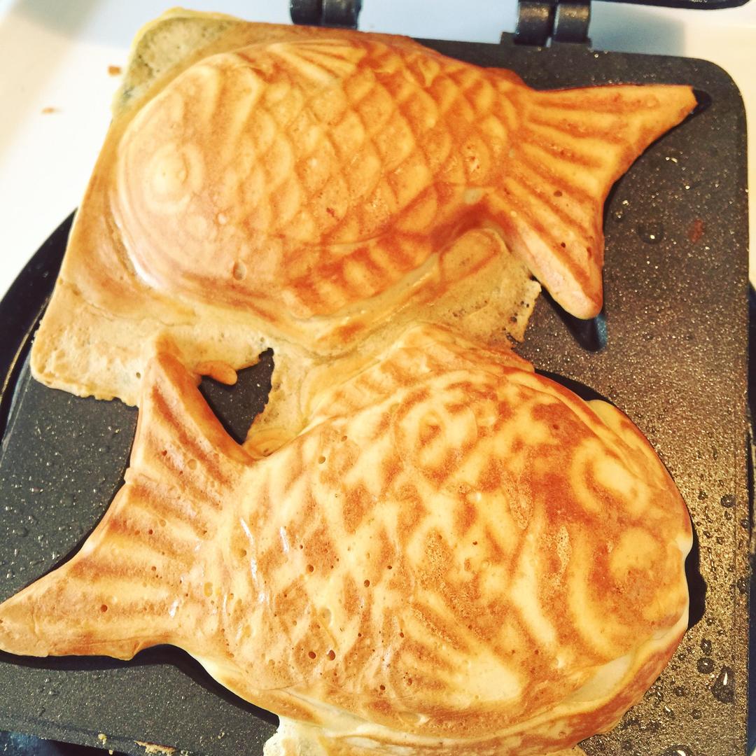 Taiyaki 鲷鱼烧鯛焼きの作り方的做法步骤图 落汤小螃蟹 下厨房