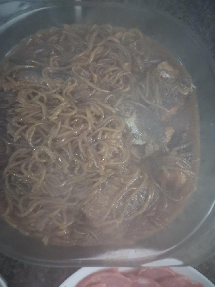 粉条炖鲅鱼
