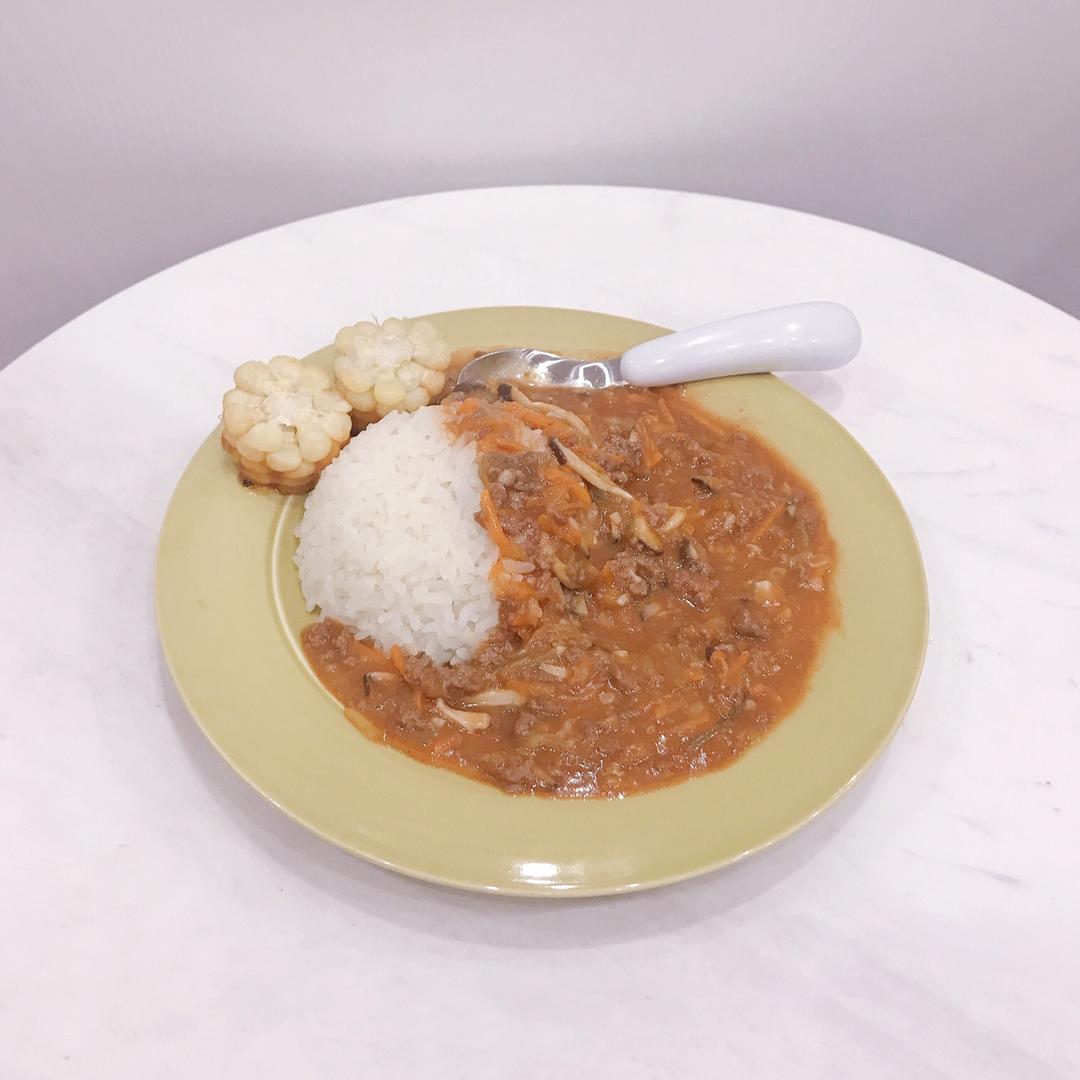 宝宝版鱼香肉丝盖饭