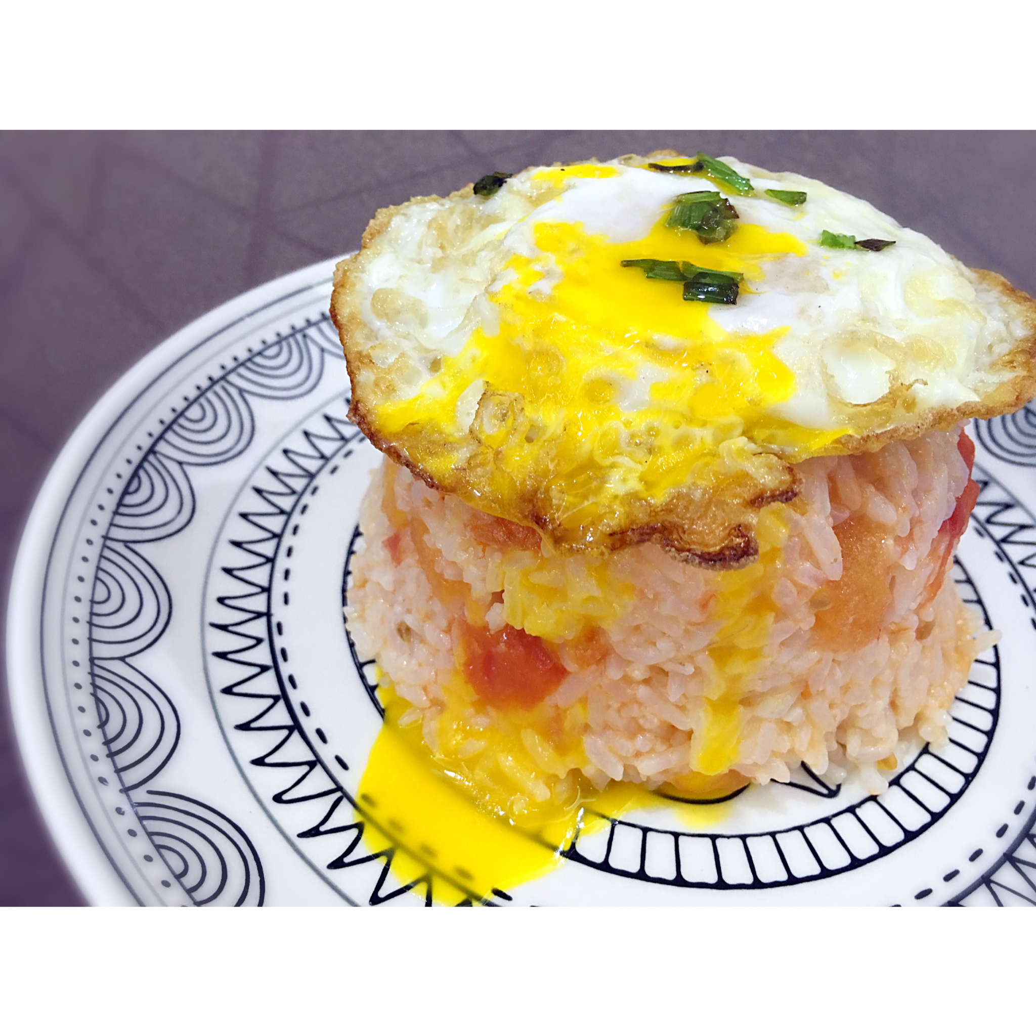 简易番茄盖蛋饭