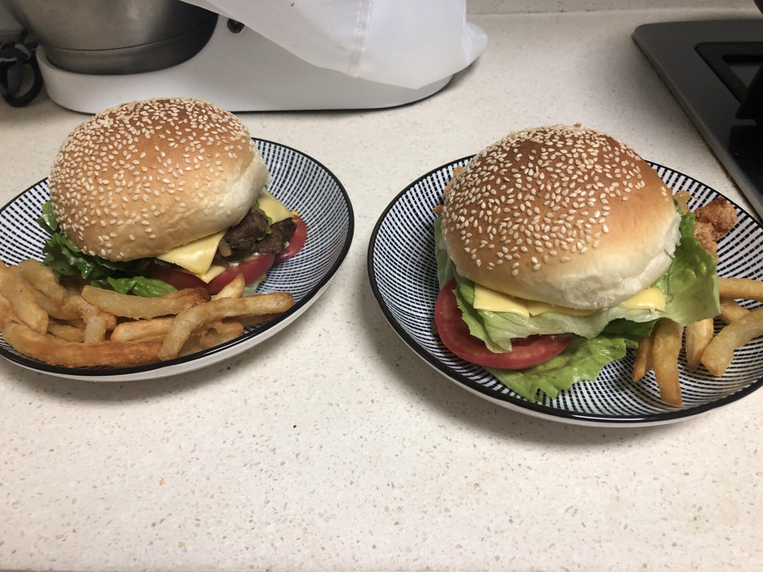 汉堡（基础汉堡胚做法）