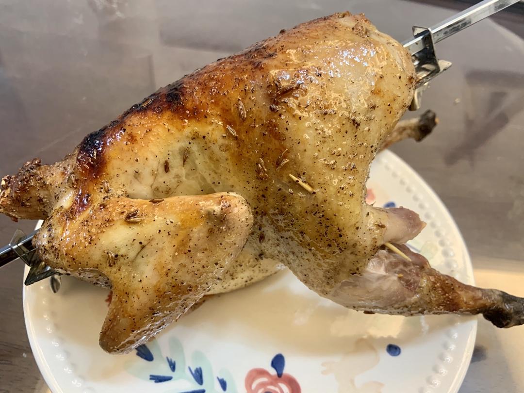 简单操作又不失美味的烤鸡（烤箱版）