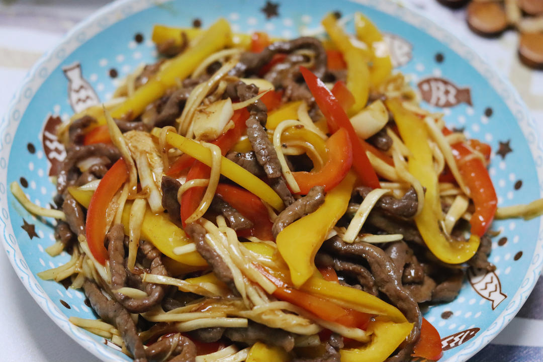 茭白炒牛肉