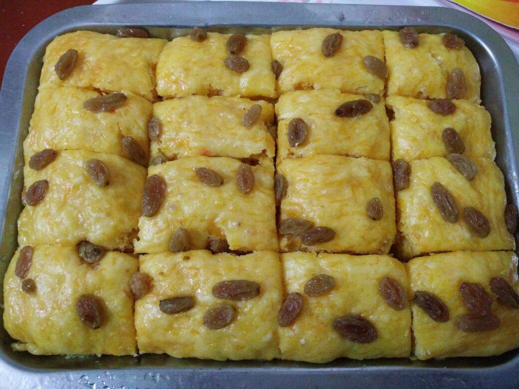 南瓜发糕 Steamed Pumpkin Cake