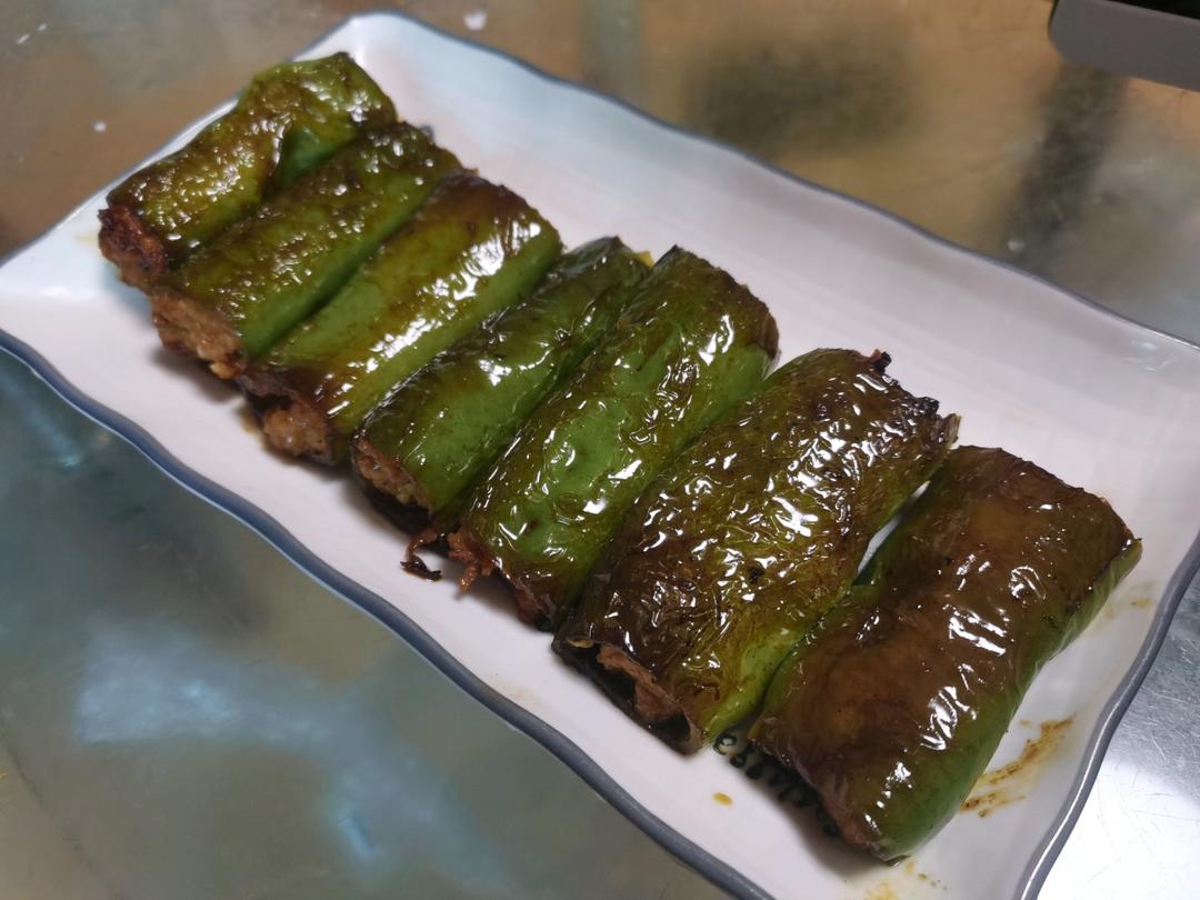 下饭菜肴--青椒酿肉