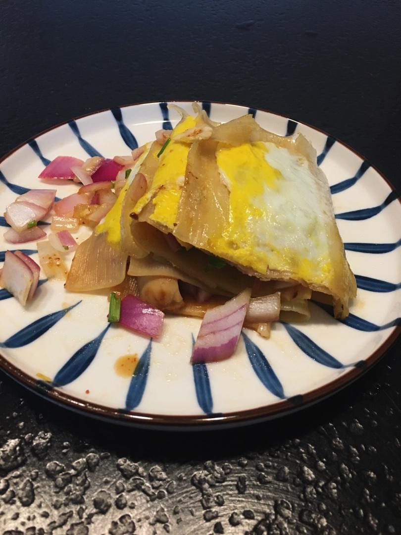 超级美味的东北烤冷面➕自制万能酱料【酱料是关键】