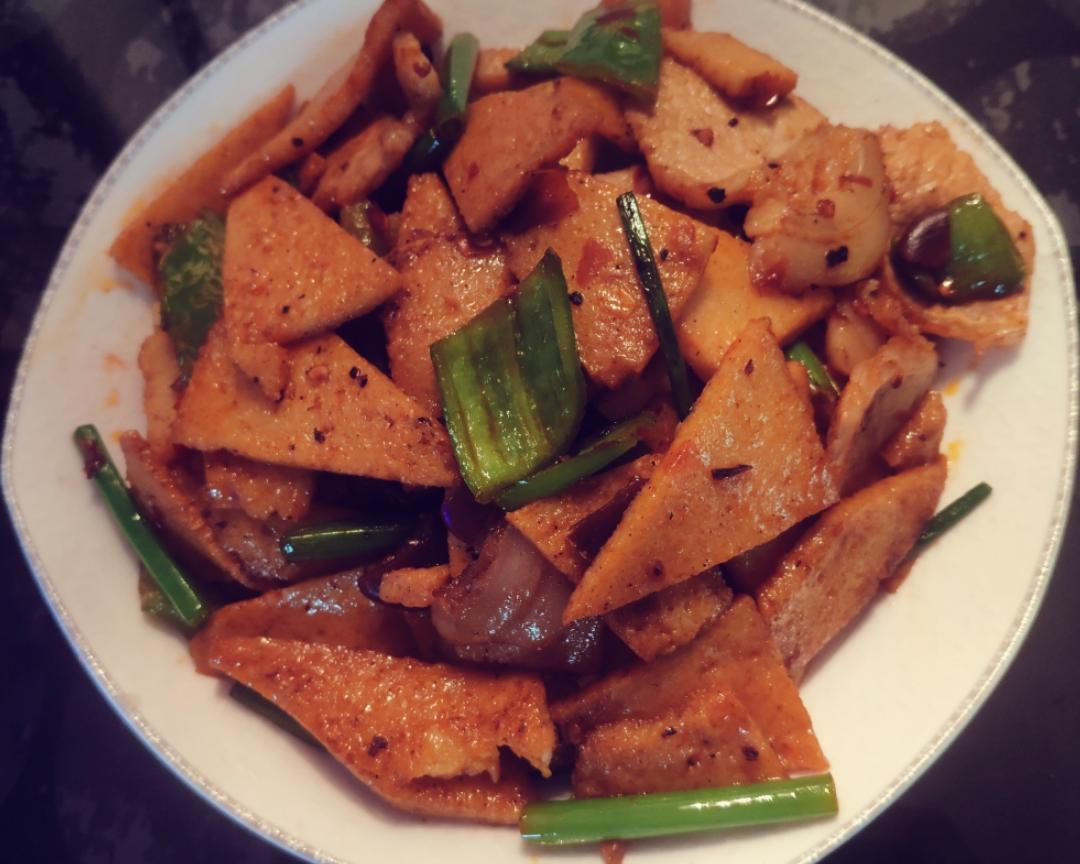 五花肉千页豆腐的做法