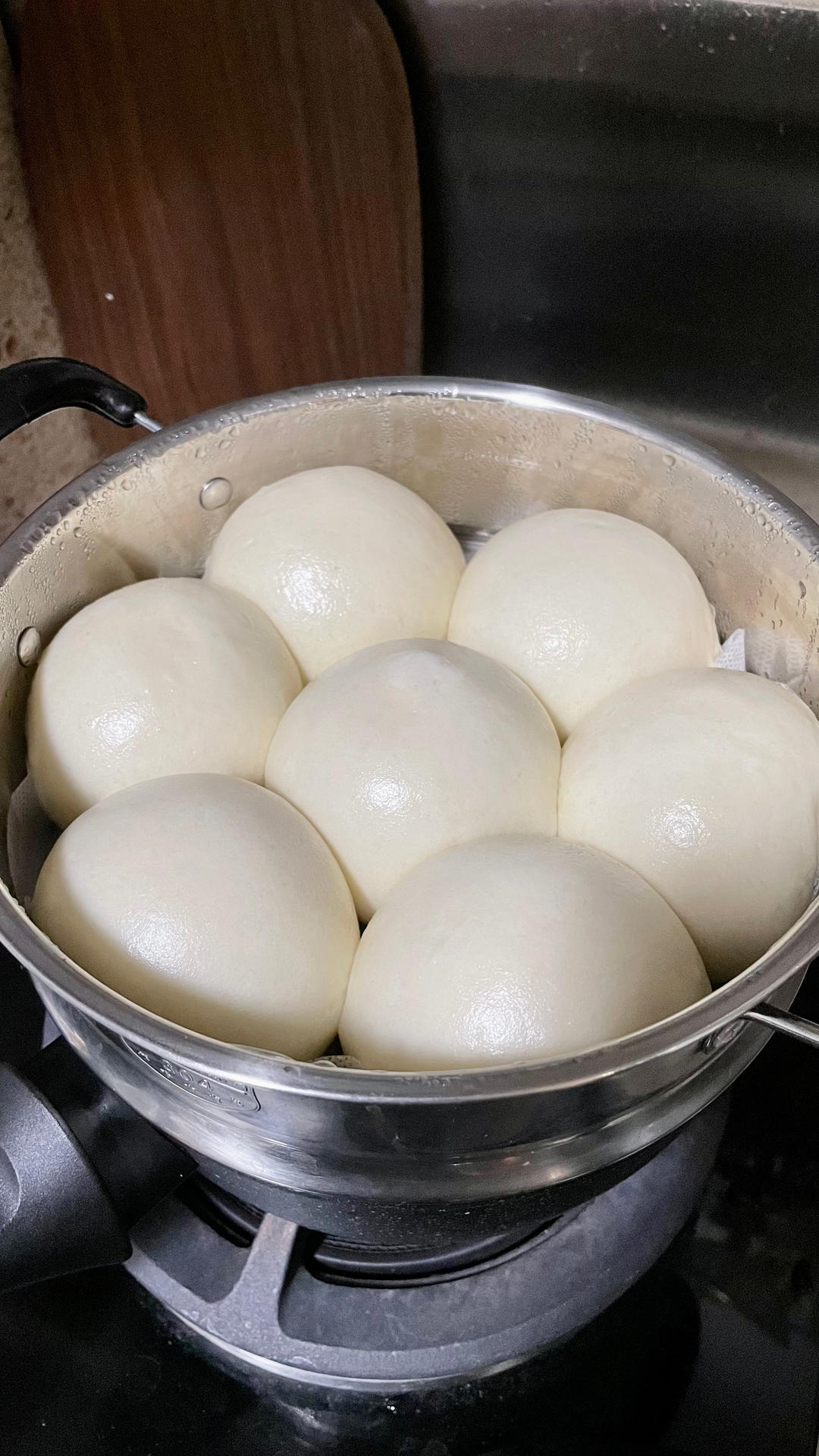 纯手工奶香馒头【无泡打粉，无添加】